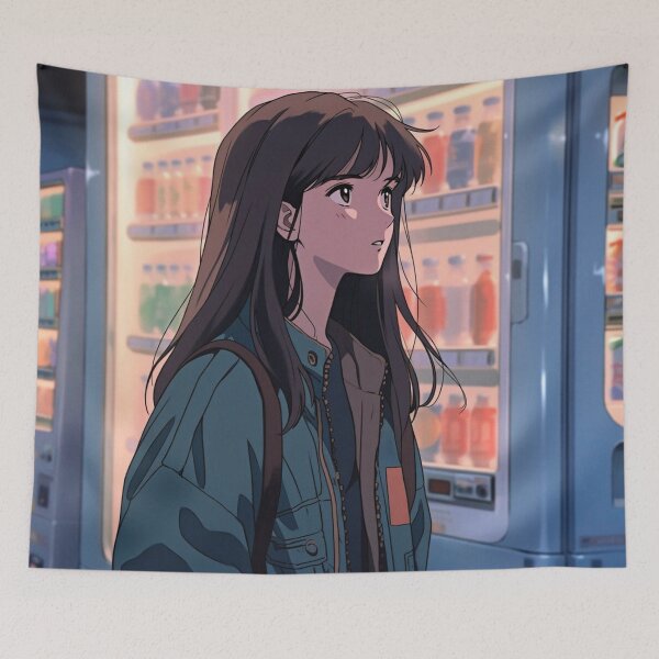 Item preview, Cute Anime Girl Artwork designed and sold by PrecisionByAJSM.
