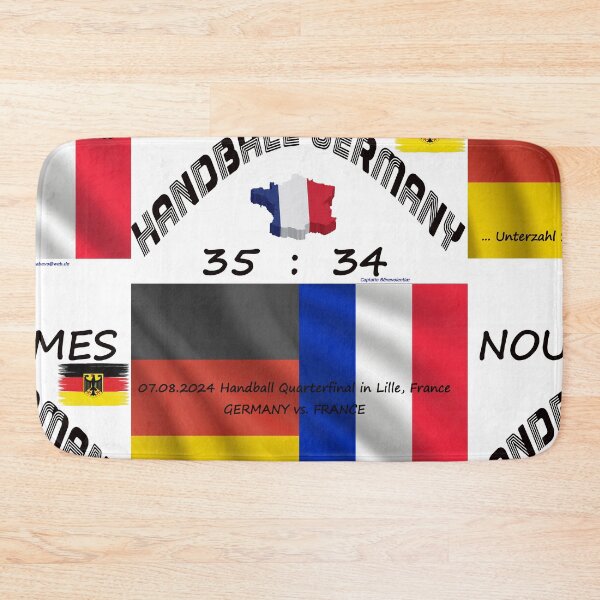 Item preview, Nous sommes Handball Thriller Germany vs. France in Lille Quarterfinals Games of Olymp designed and sold by cabevo.
