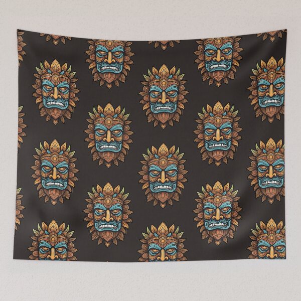 Item preview, Tropical God Mask | Gods & Masks Collection designed and sold by monkeybusiness.pt.