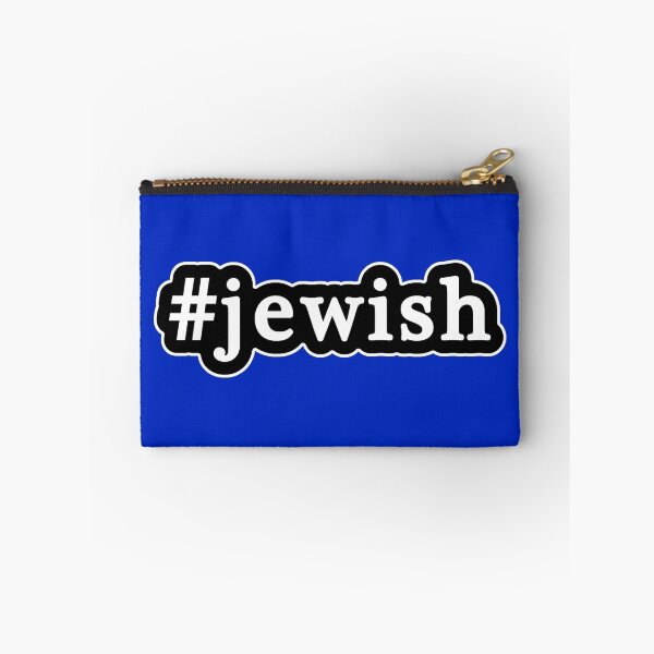 Item preview, Jewish - Hashtag - Black & White designed and sold by Graphix.