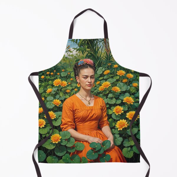 Item preview, Frida Kahlo Marsh marigolds designed and sold by TeeARTHY.