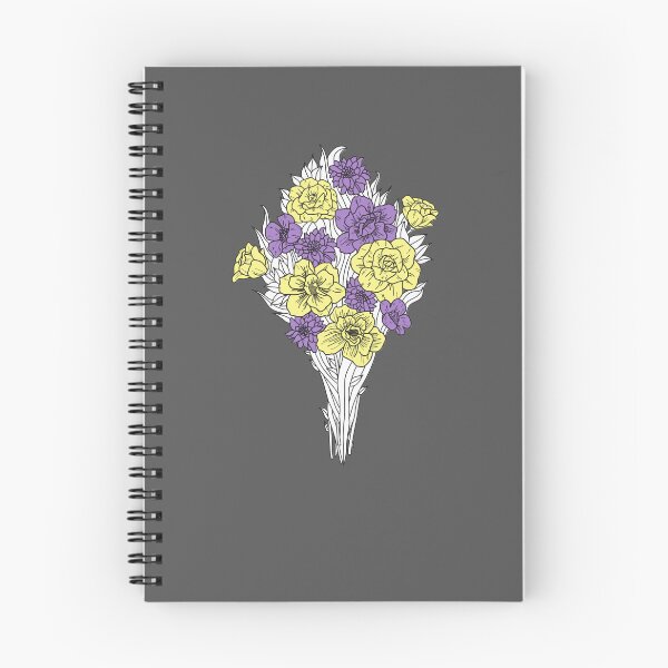 Item preview, Subtle ENBY Flower Bouquet | LGBT Pride Collection designed and sold by BugInARugCo.