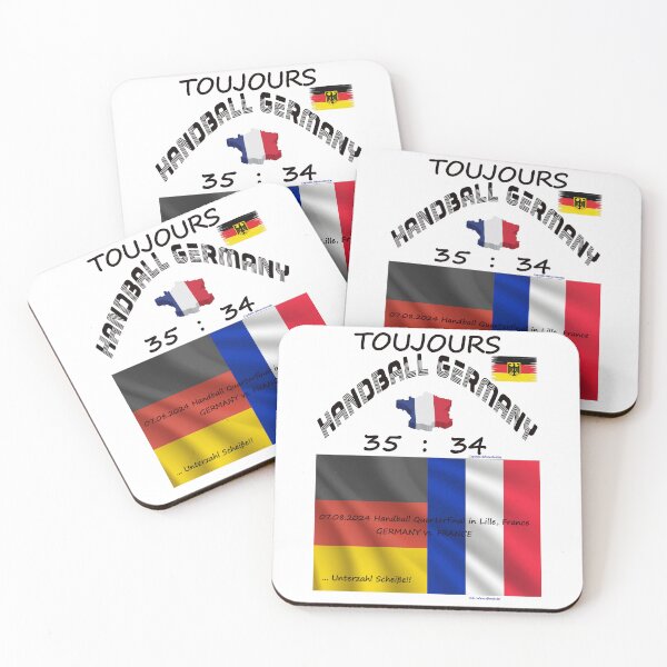 Item preview, Toujours Handball Thriller Germany vs. France in Lille Quarterfinals Games of Olymp designed and sold by cabevo.