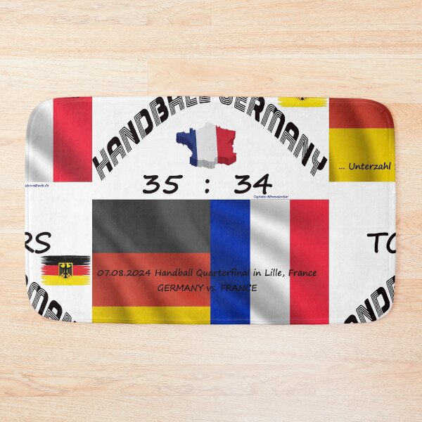 Item preview, Toujours Handball Thriller Germany vs. France in Lille Quarterfinals Games of Olymp designed and sold by cabevo.
