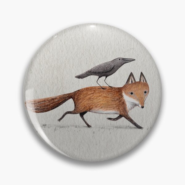 Item preview, Fox & Crow - Piggyback designed and sold by SophieCorrigan.