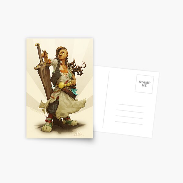 scai: pirate girl Postcard