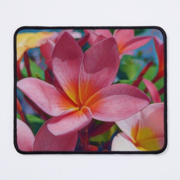 Item preview, Bright Plumeria Flowers designed and sold by Colorful Misfits.