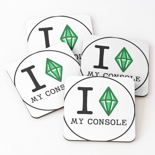 Item preview, I Heart Playing Sims on Console designed and sold by jaemariemedia.