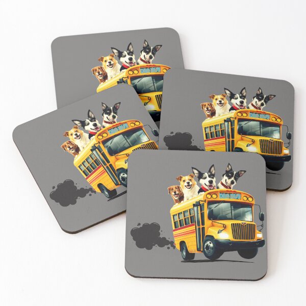 Item preview, dogs on the bus designed and sold by Art3mis777.