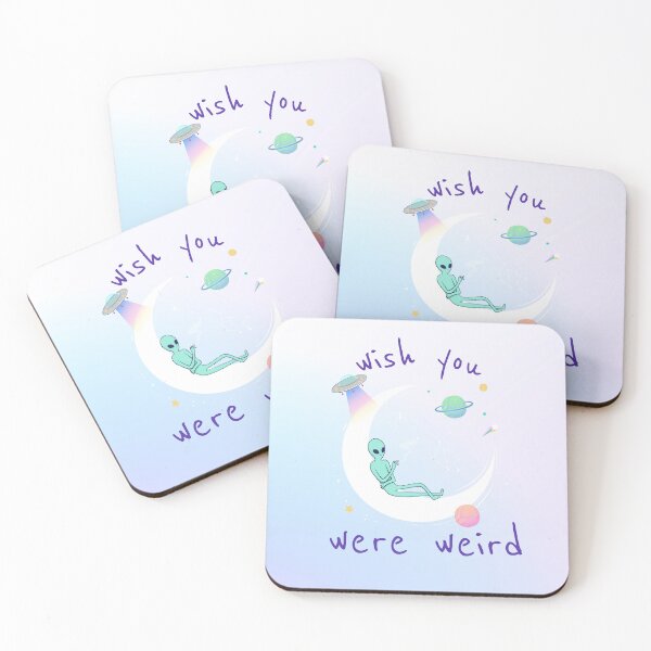 Item preview, Wish you were weird T-shirt  designed and sold by Akira-closet.