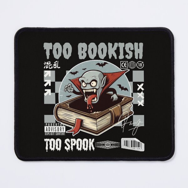 Item preview, Too bookish to spook designed and sold by Peerless-Prime.