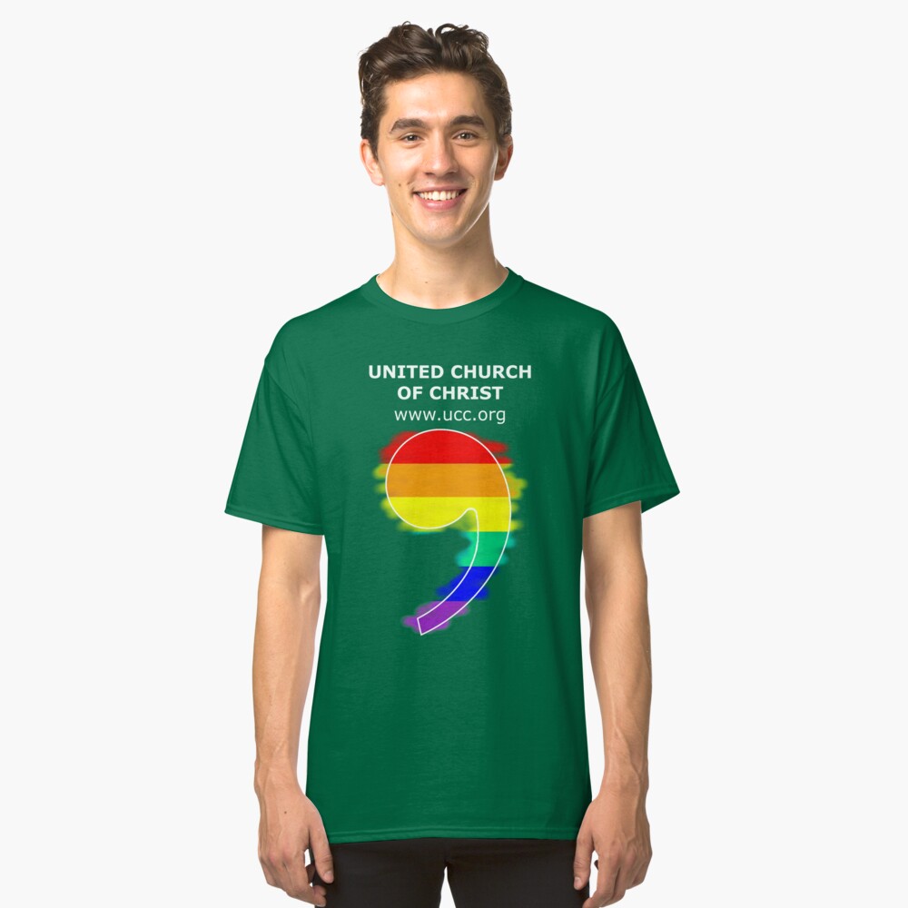 Classic Rainbow Comma Classic T-Shirt