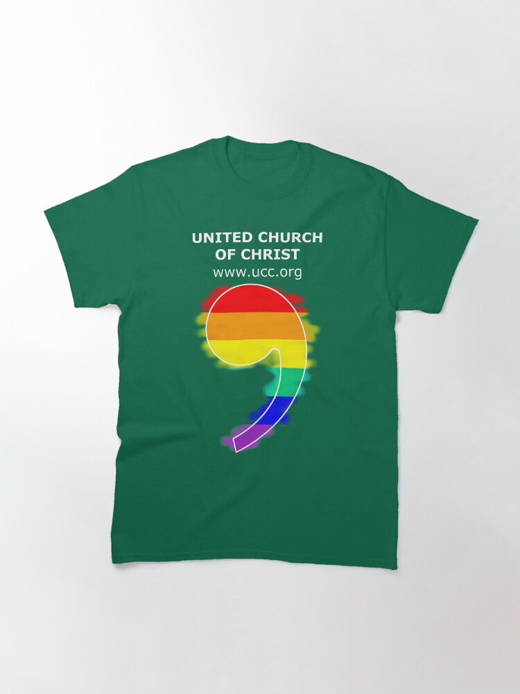 Thumbnail 2 of 7, Classic T-Shirt, Classic Rainbow Comma designed and sold by GatewayONA.