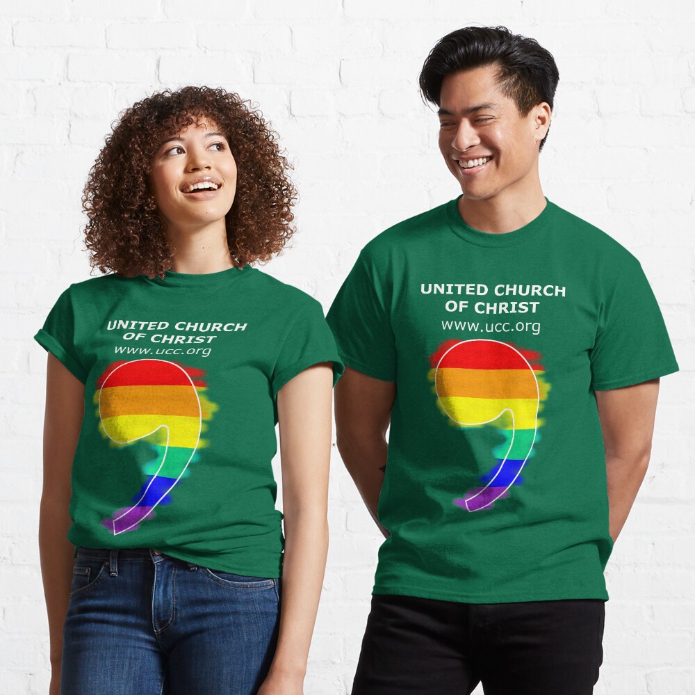 Classic Rainbow Comma Classic T-Shirt