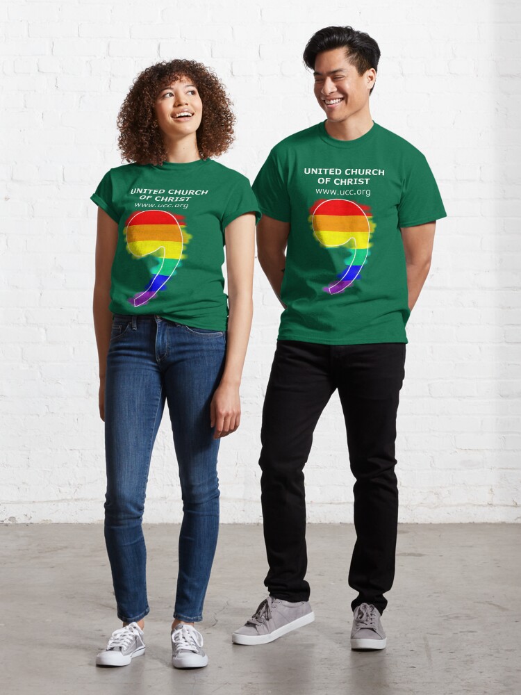 Thumbnail 1 of 7, Classic T-Shirt, Classic Rainbow Comma designed and sold by GatewayONA.