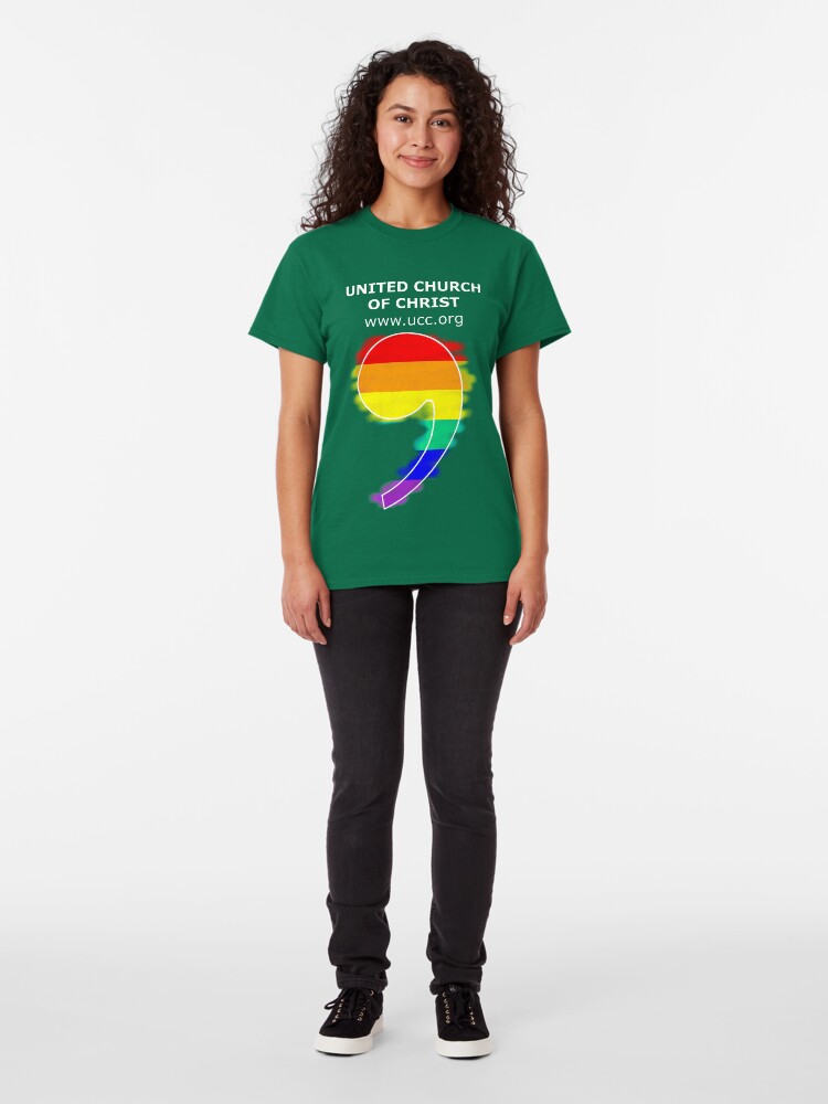 Alternate view of Classic Rainbow Comma Classic T-Shirt