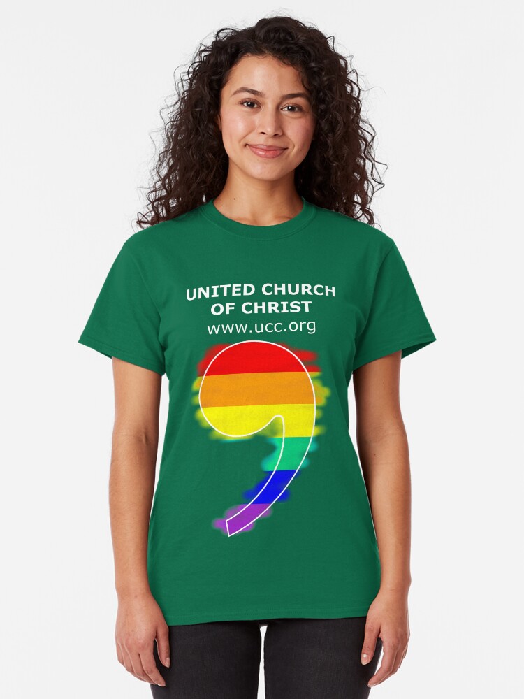 Alternate view of Classic Rainbow Comma Classic T-Shirt