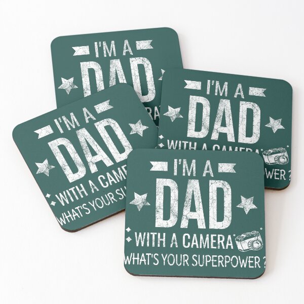 Item preview, I'm a Dad with a Camera What's Your Superpower? designed and sold by Pattranit56.