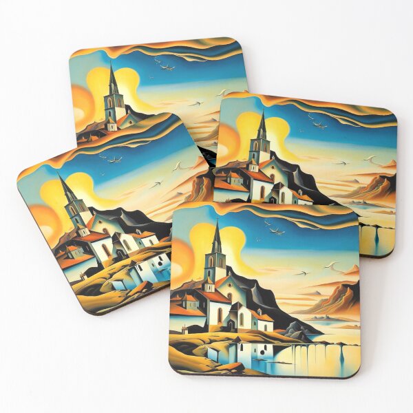 Item preview, Church in fjord 7 designed and sold by George Hutton Hunter.