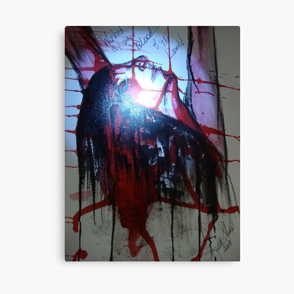 Item preview, Washed by the Blood of JESUS CHRIST my LORD! designed and sold by RealPainter.