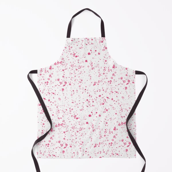 Aperçu de l'œuvre Watercolor Splatter Paint in Bright Pink créée et vendue par RebeccaHDesign.