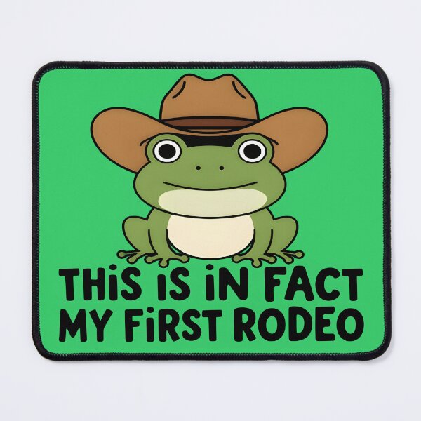 Item preview, Western Cowboy Frog designed and sold by shoula7art.