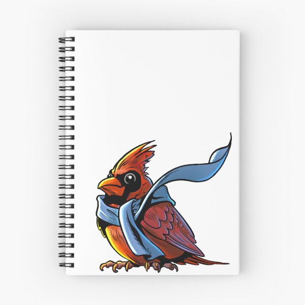 Item preview, Happy Cardinal with Scarf  designed and sold by MichaelHoweArts.