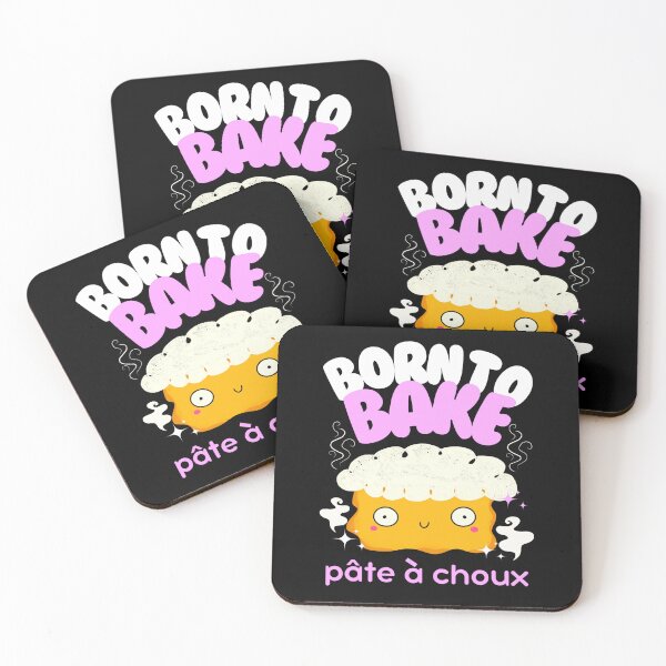 Item preview, Cute Kawaii Cream Puff Pate A Choux designed and sold by Renata Illustrata.