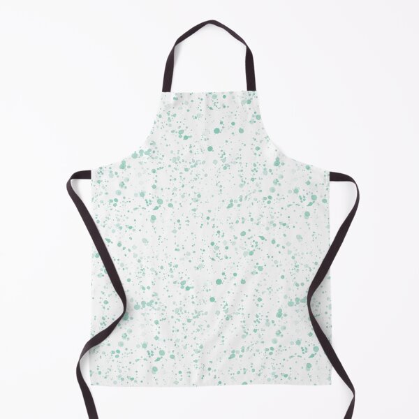 Aperçu de l'œuvre Watercolor Splatter Paint in Teal créée et vendue par RebeccaHDesign.