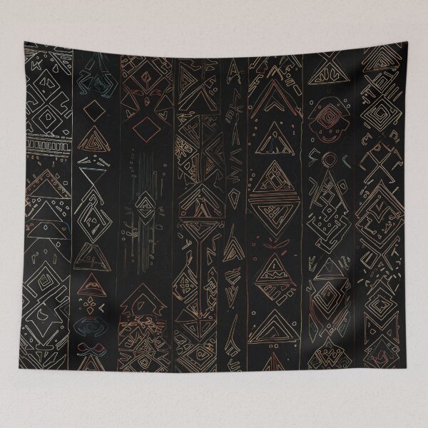 Item preview, Ethnic pattern VAI22 designed and sold by LuCancio23.
