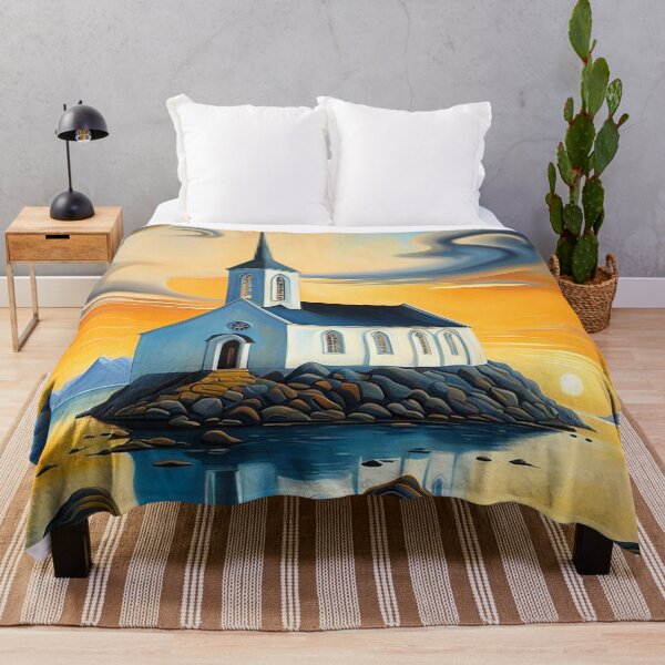 Item preview, Church in fjord 10 designed and sold by George Hutton Hunter.
