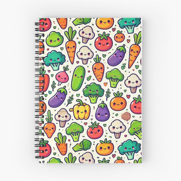 Item preview, Cute Cartoon Vegetable Seamless Pattern designed and sold by Chokhdi289shop.