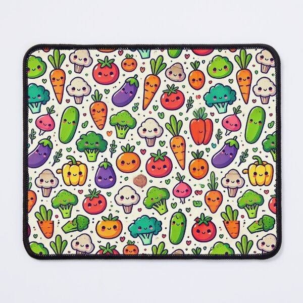 Item preview, Cute Cartoon Vegetable Seamless Pattern designed and sold by Chokhdi289shop.