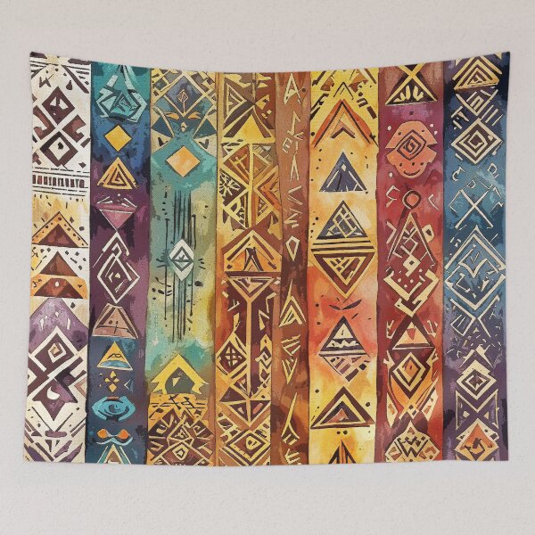 Item preview, Ethnic pattern VAI24 designed and sold by LuCancio23.