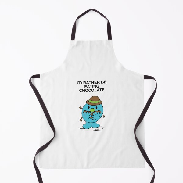 Item preview, Mr Men I'd rather be eating chocolate chocoholic designed and sold by Scat the cat.
