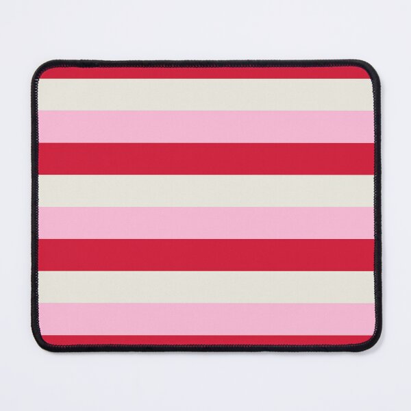 Item preview, 3 RED, COTTON CANDY PINK and CREAM Horizontal STRIPES designed and sold by RachelMacht.