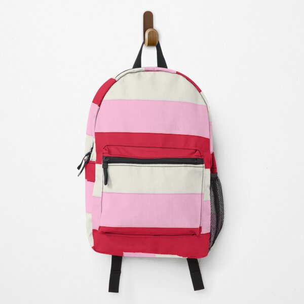Item preview, 3 RED, COTTON CANDY PINK and CREAM Horizontal STRIPES designed and sold by RachelMacht.