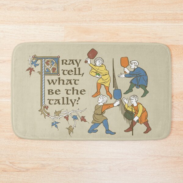 Item preview, Funny Medieval Pickleball Design: What's the Score? designed and sold by Squosh.