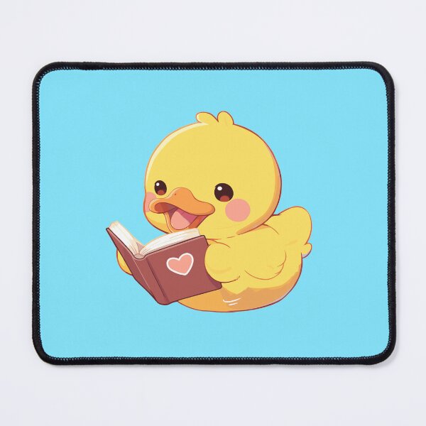 Item preview, Cute Bookish Duck designed and sold by RetroPrints.