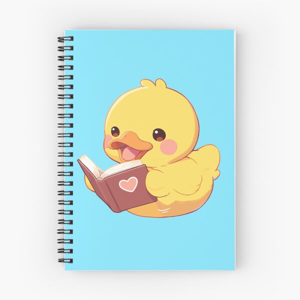 Item preview, Cute Bookish Duck designed and sold by RetroPrints.