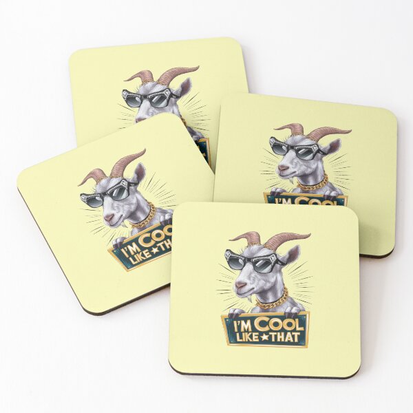 Item preview, Goat - I'm cool like that designed and sold by 123ks.