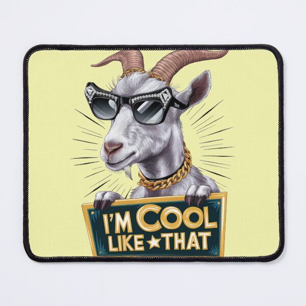 Item preview, Goat - I'm cool like that designed and sold by 123ks.