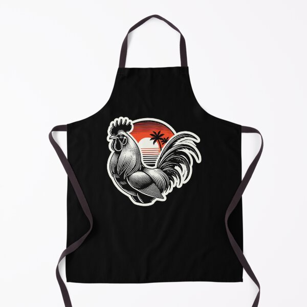 Item preview, Rooster Tropical Sunset designed and sold by TKsTees.
