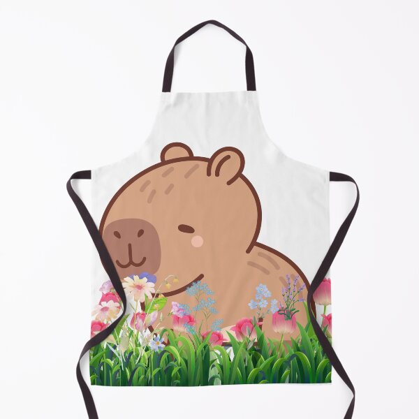 Item preview, Capybara Lovers Flower Plants designed and sold by CCKimShop.