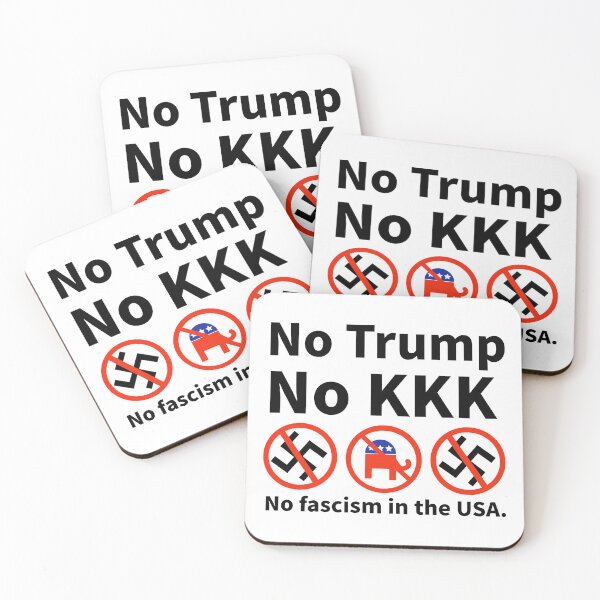 Item preview, Ni Trump, ni KKK, ni fascismo en EE.UU. designed and sold by Rachel the Artist .