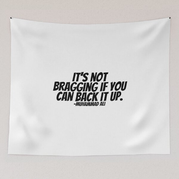 Item preview, Muhammad Ali - It's Not Bragging If You Can Back It Up.  designed and sold by CharmStudio.
