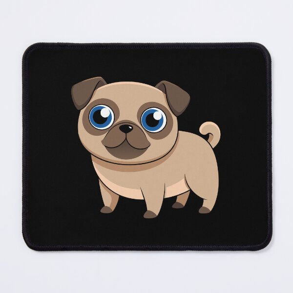 Item preview, Cute Cartoon Pug Kawaii designed and sold by Art-Jiyuu.