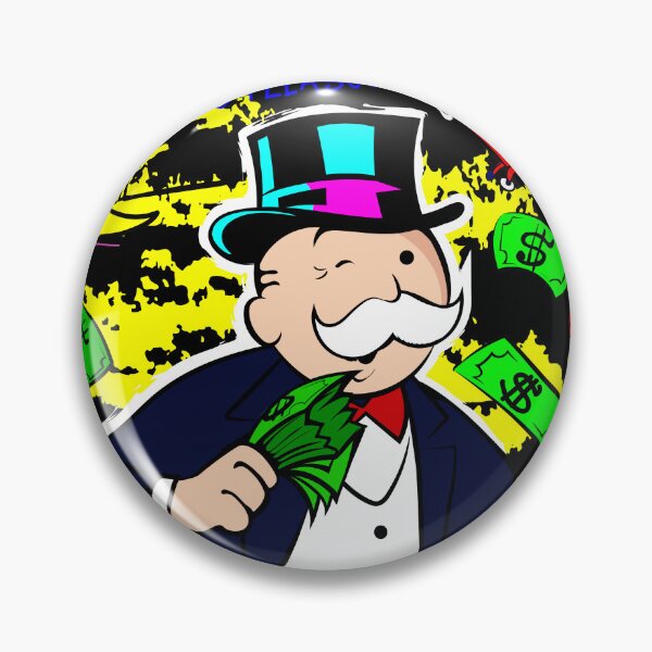 Item preview, Monopoly Man Holding Money designed and sold by DonVivaldo.