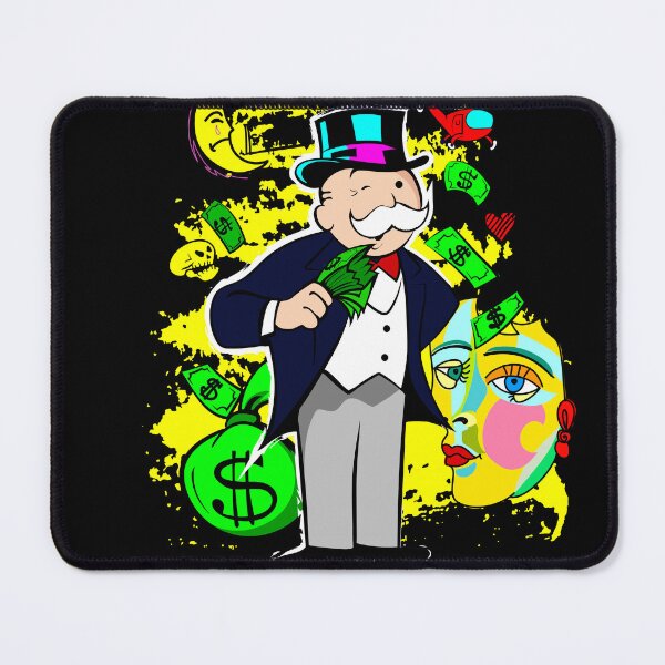 Item preview, Monopoly Man Holding Money designed and sold by DonVivaldo.