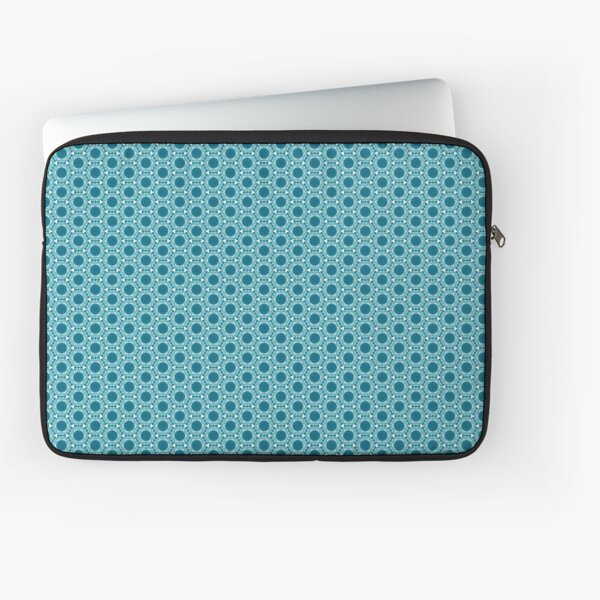 Abstract Turquoise Pattern 2 Laptop Sleeve